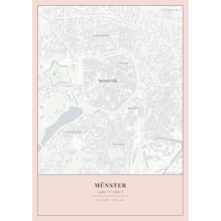 Euer Ankerplatz: Die Koordinaten eures Lebens - ALTROSA | CLASSIC | watercolor | Rand: single